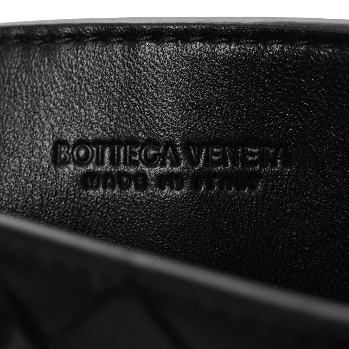 Nappa Pouch - Black