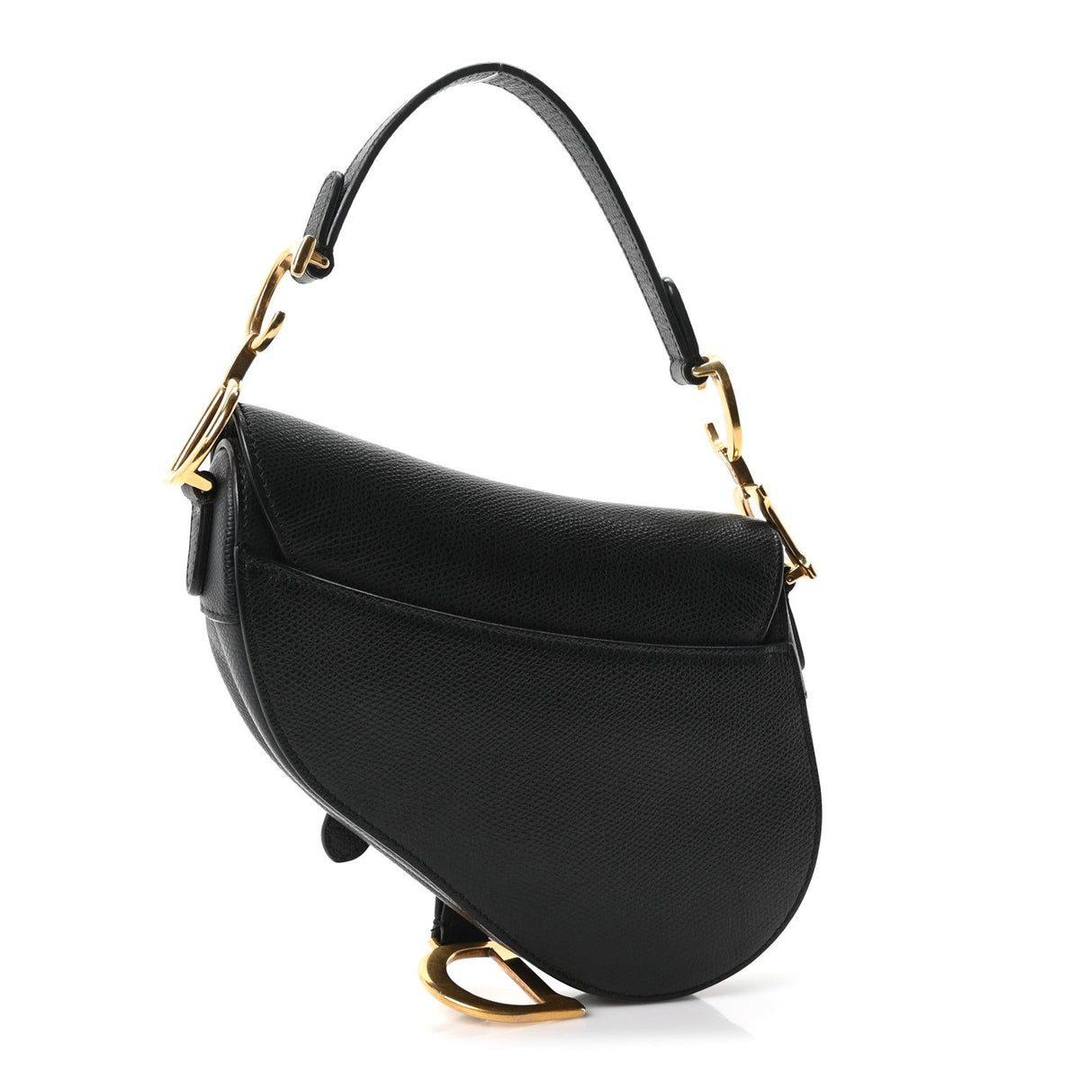 Mini Calfskin Handbag - Black