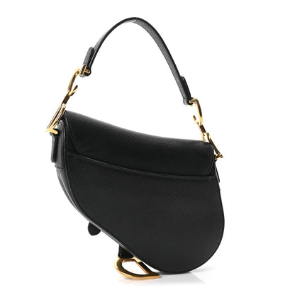 Mini Calfskin Handbag - Black
