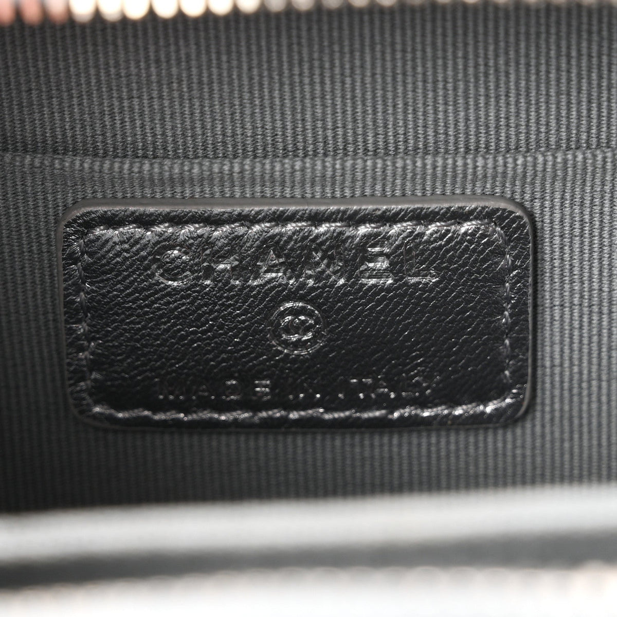 Quilted Lambskin Clutch Bag - Black