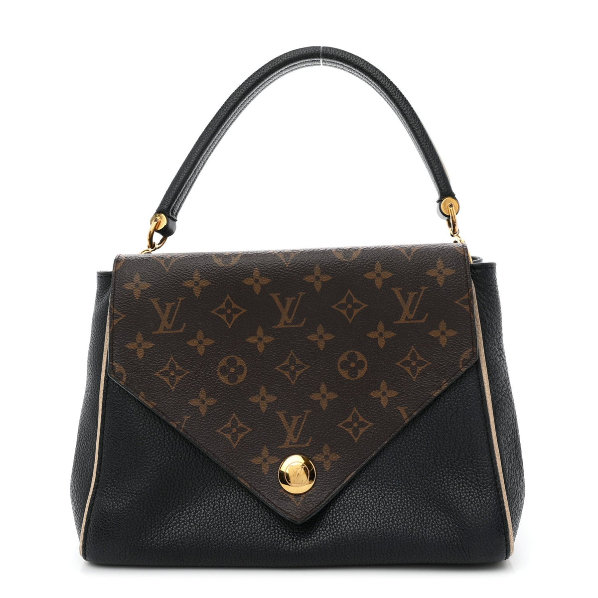 Calfskin Handbag - Black