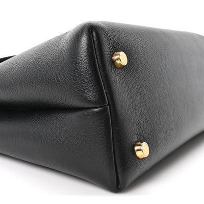 Medium Calfskin Handbag - Black