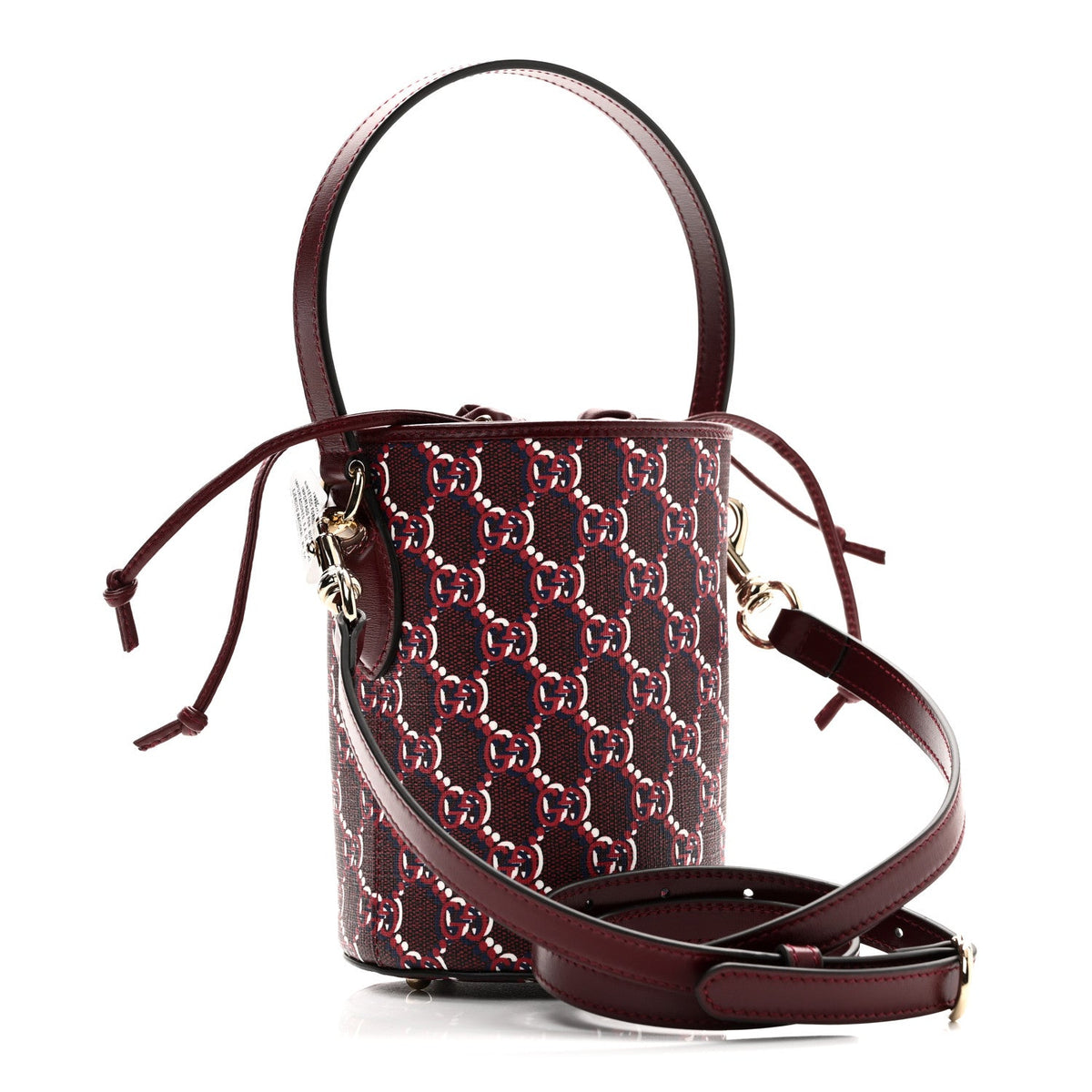 Mini Bucket Bag - Red