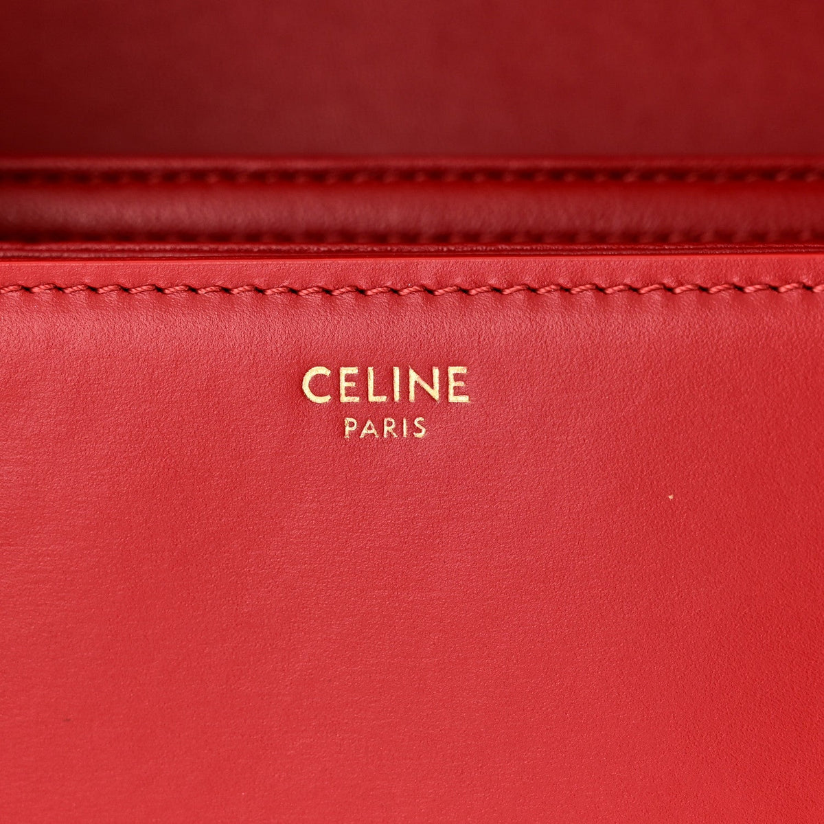 Medium Calfskin Handbag - Red