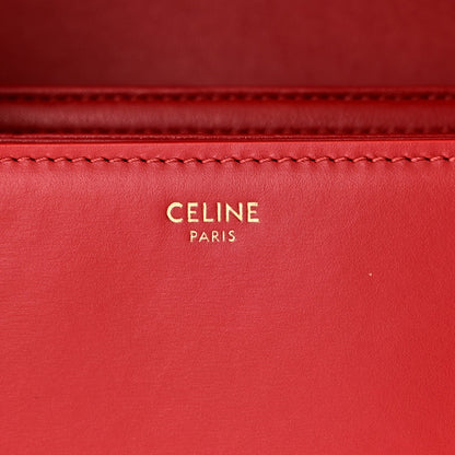 Medium Calfskin Handbag - Red