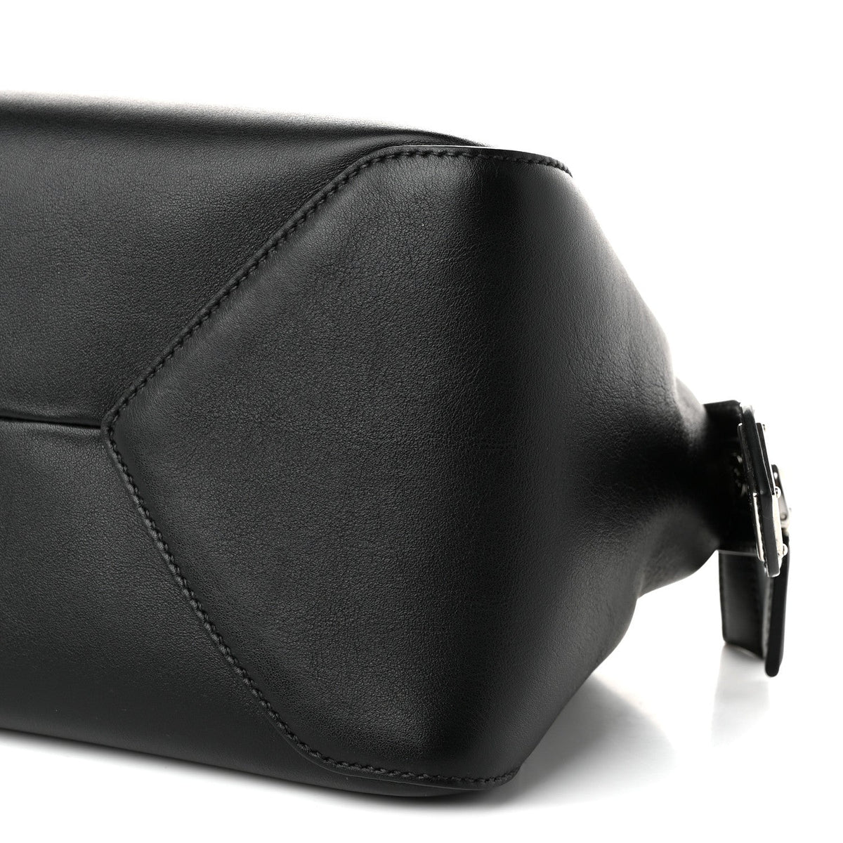 Small Calfskin Handbag - Black