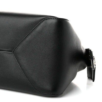 Small Calfskin Handbag - Black