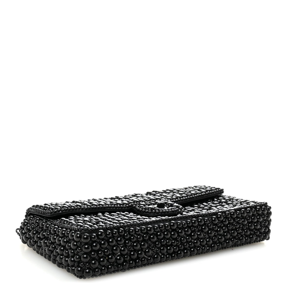 Flap Shoulder Bag - Black