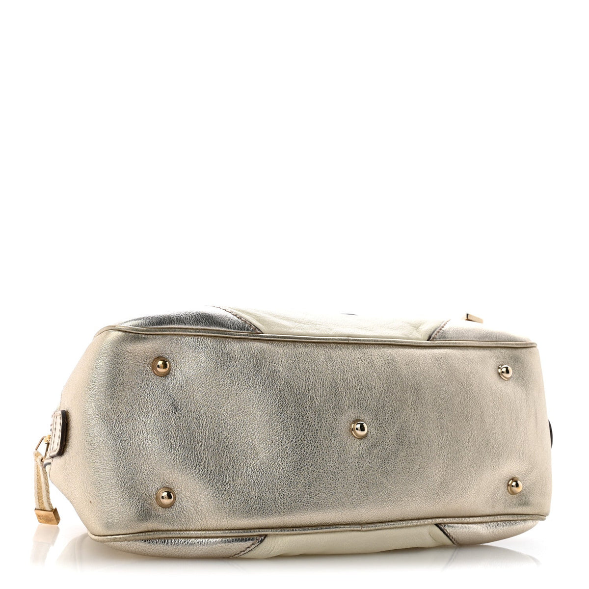 Small Goatskin Handbag - White