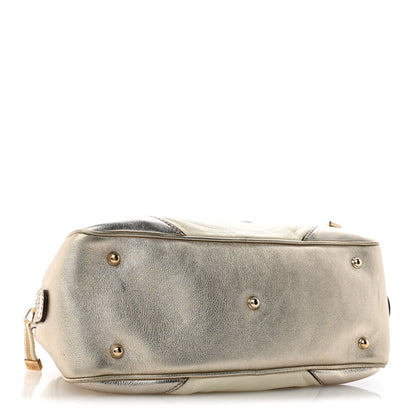Small Goatskin Handbag - White