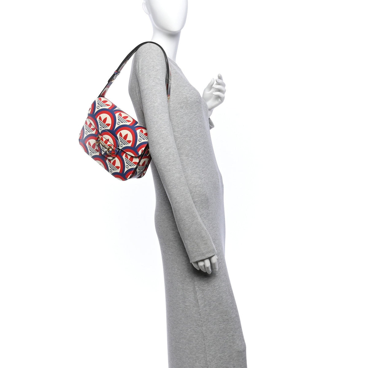 Small Calfskin Shoulder Bag - Red
