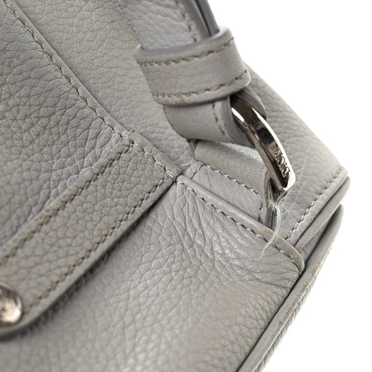 Mini Calfskin Handbag - Gray