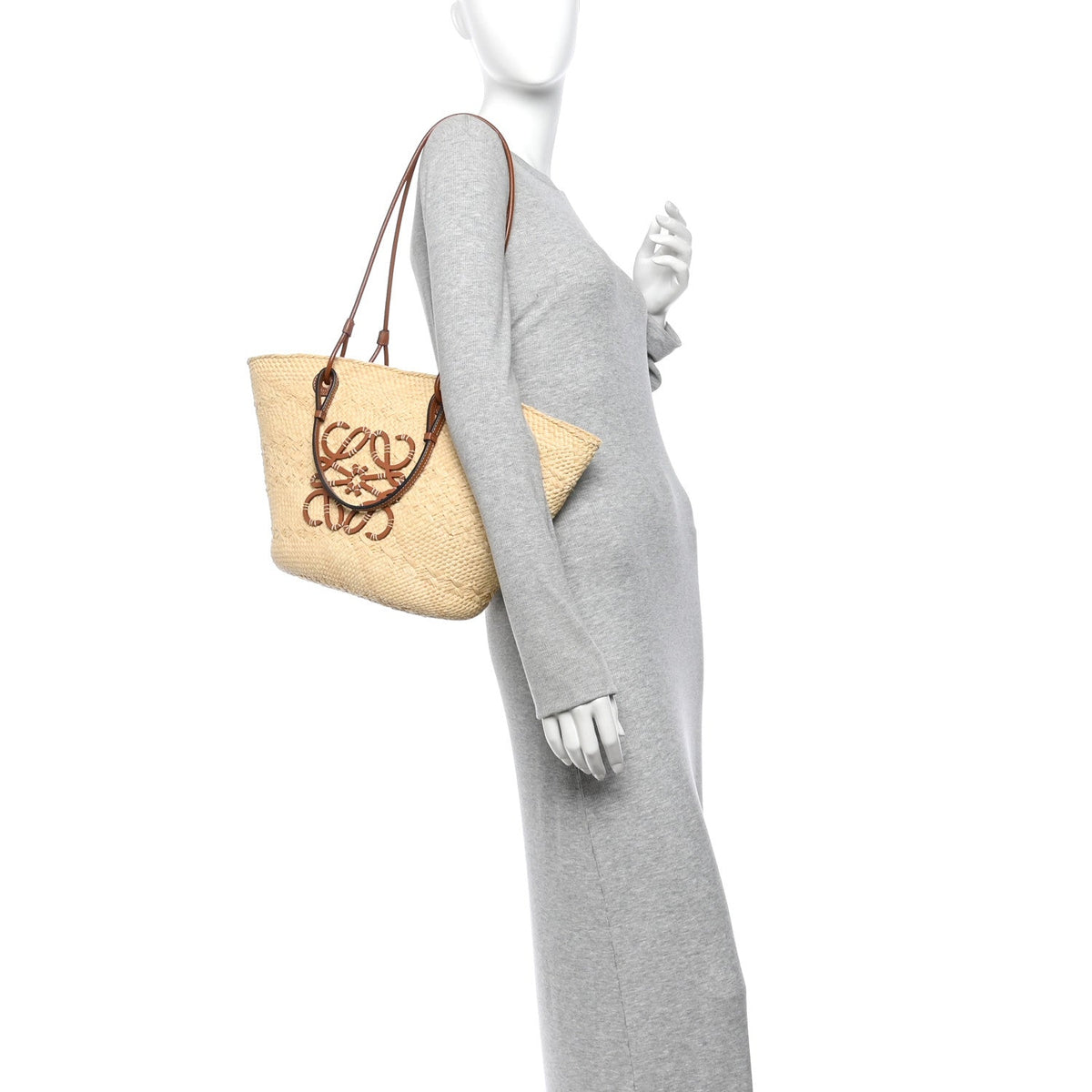 Medium Calfskin Tote Bag - Natural
