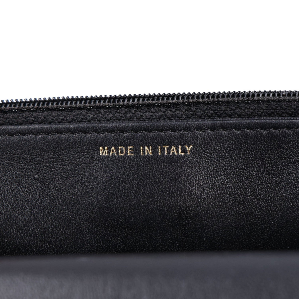 Quilted Lambskin Wallet Bag - Black