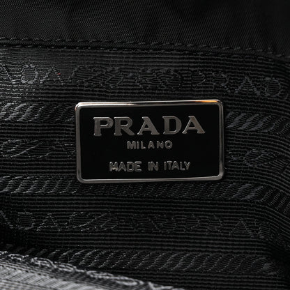 Nylon Shoulder Bag - Black