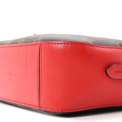 Monogram Saintonge Coquelicot Handbag