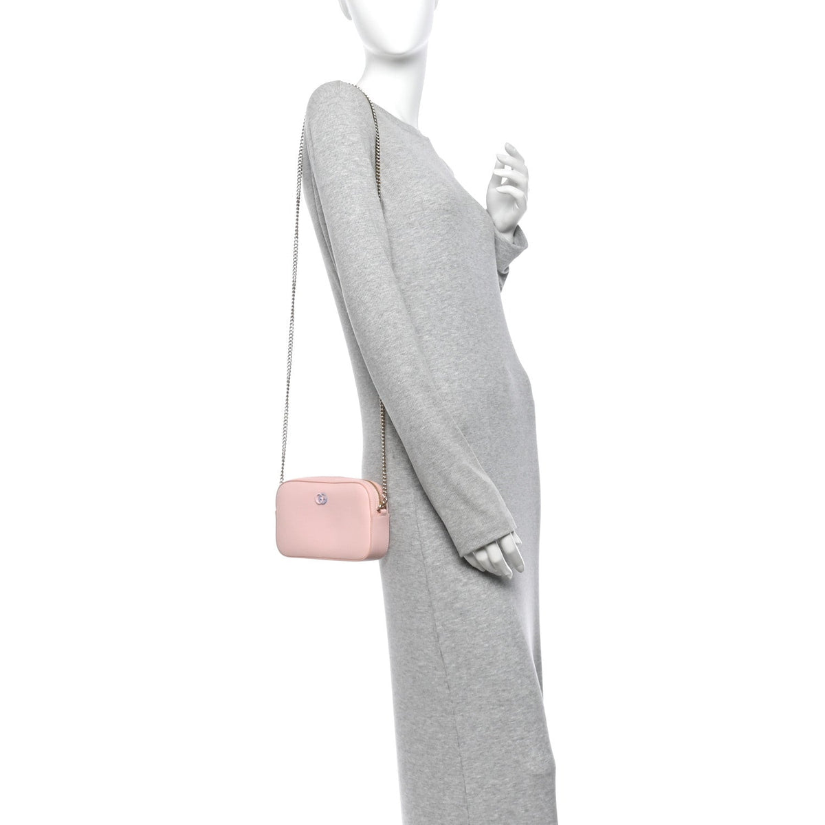 Mini Calfskin Shoulder Bag - Pink