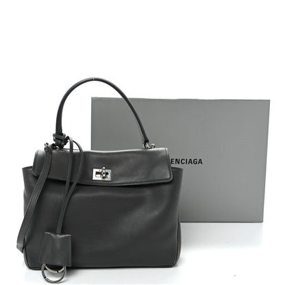 Mini Calfskin Handbag - Natural