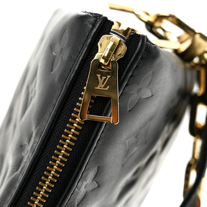 Lambskin Handbag - Black