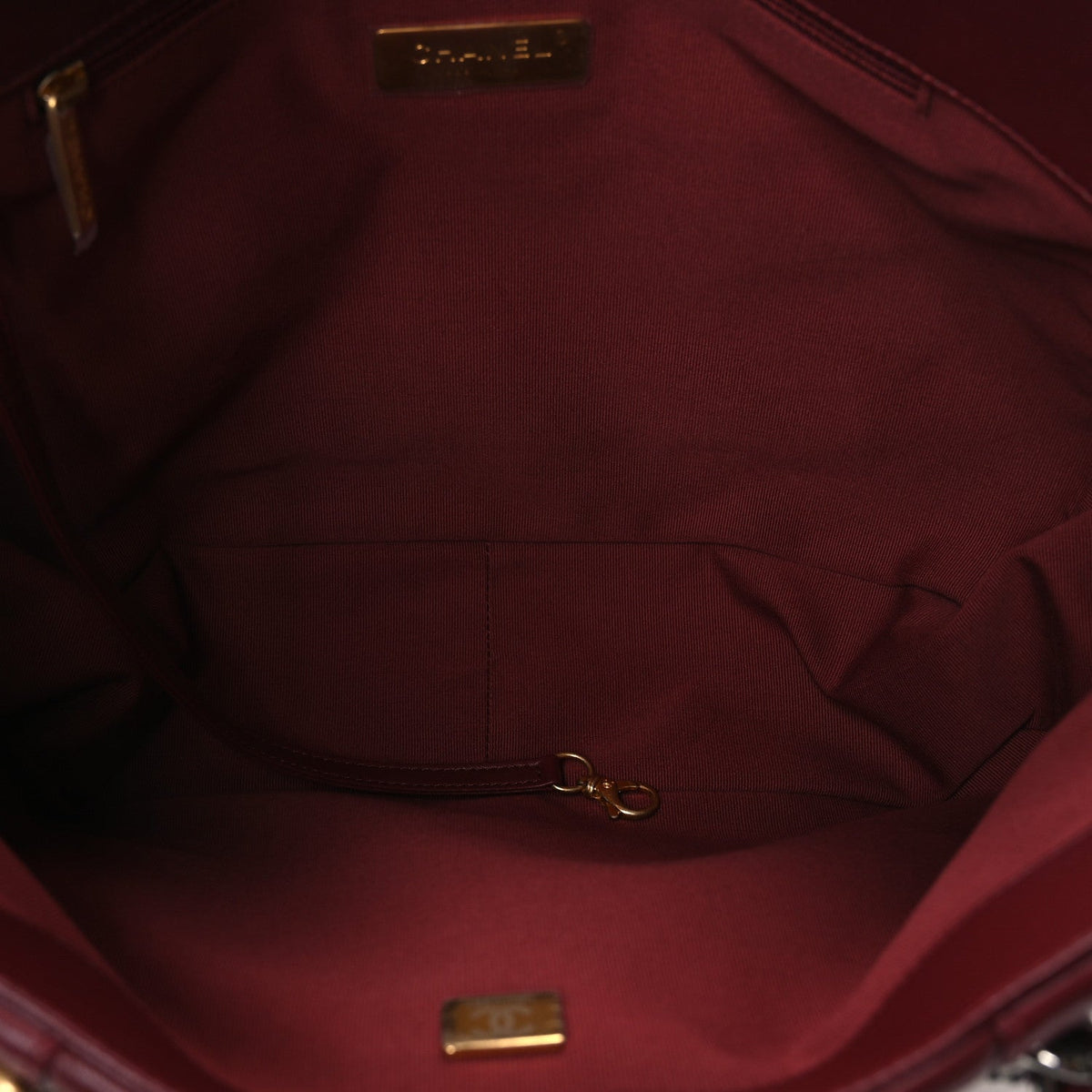 Quilted Lambskin Handbag - Brown