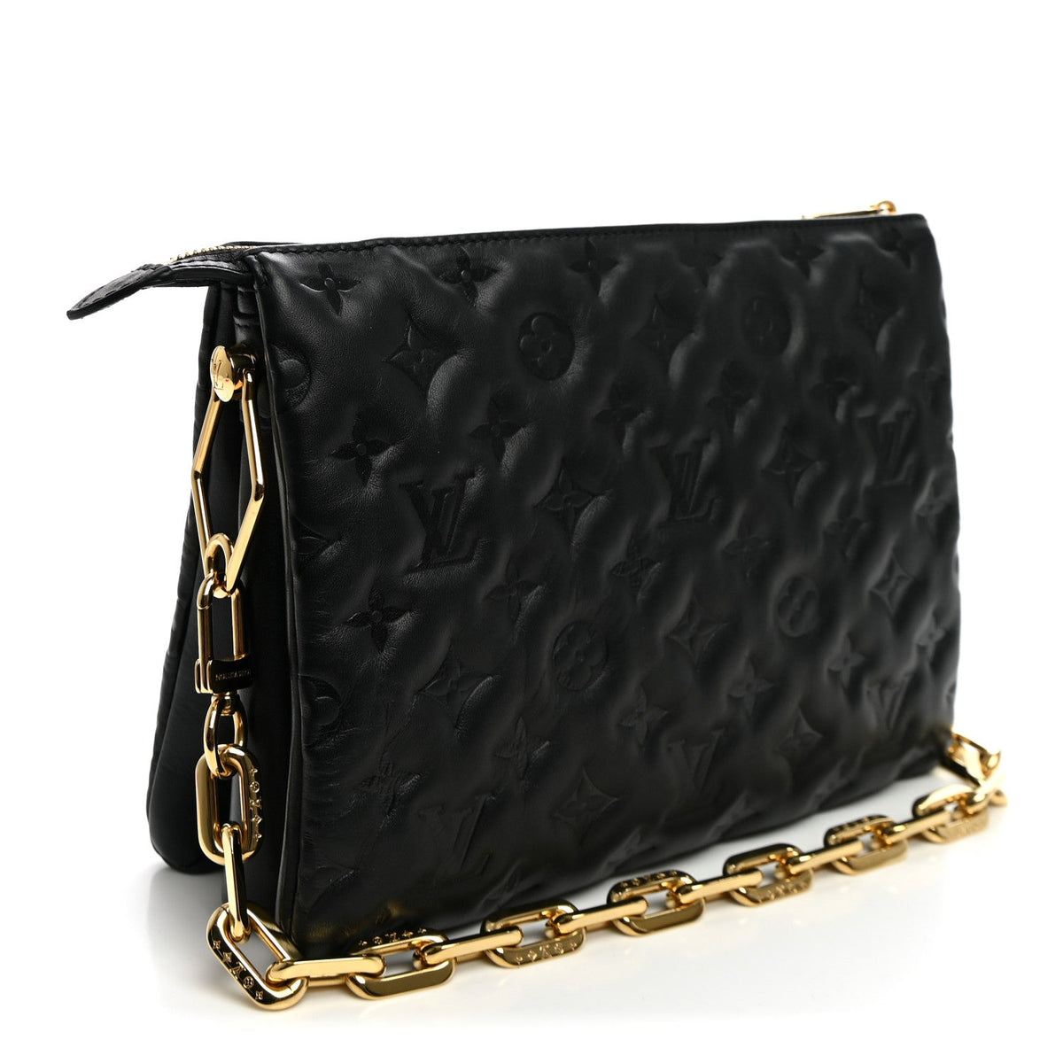 Lambskin Handbag - Black