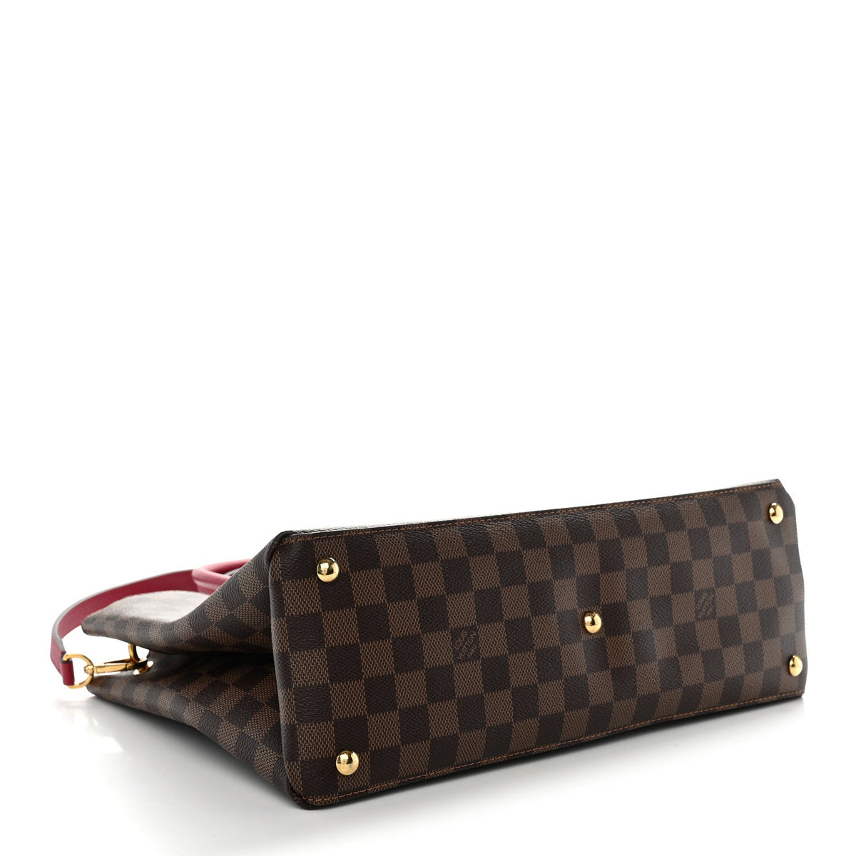 Damier Ebene Lv Riverside Lie De Vin Handbag