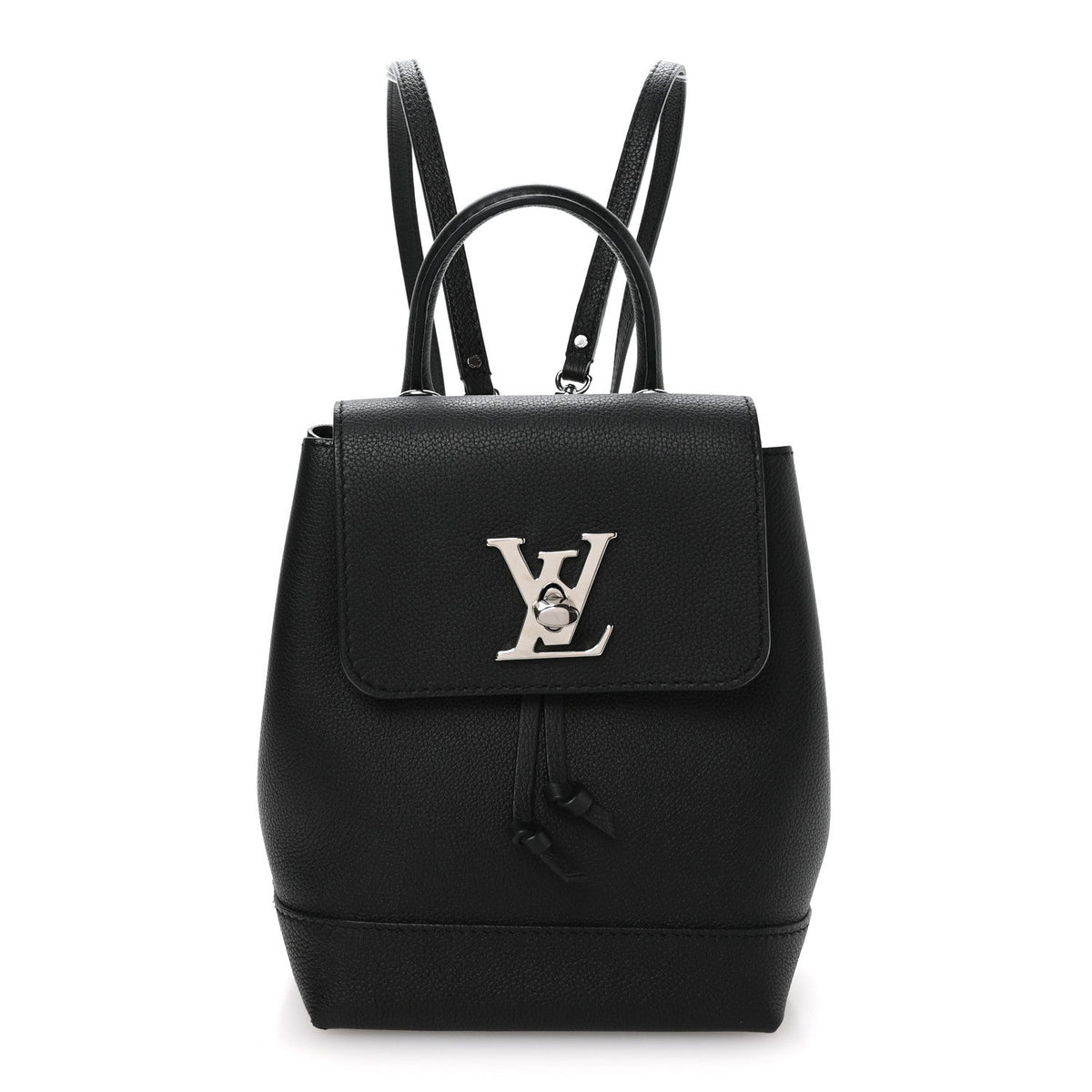 Mini Calfskin Backpack - Black