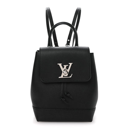 Mini Calfskin Backpack - Black