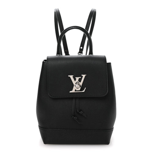 Mini Calfskin Backpack - Black
