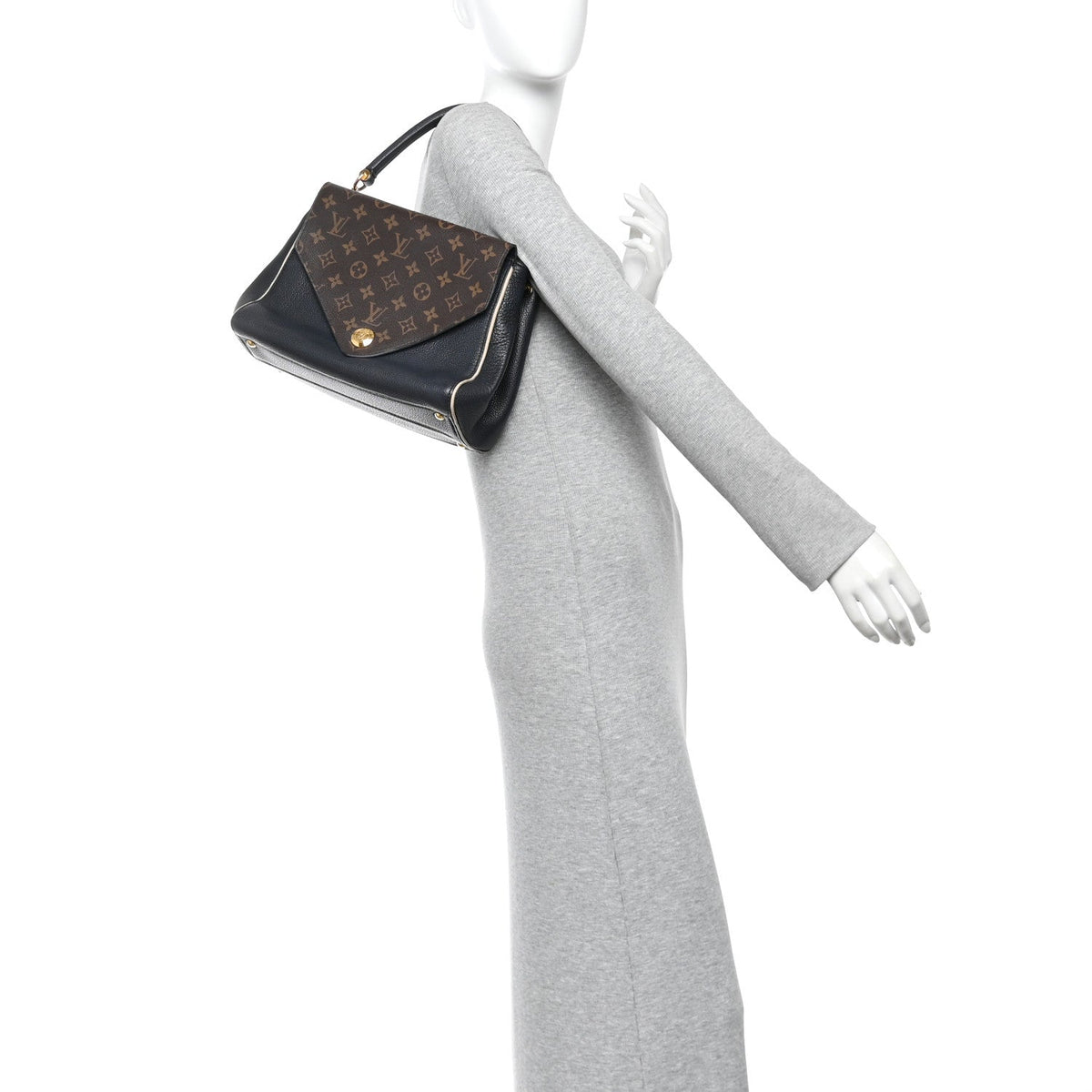 Calfskin Handbag - Black