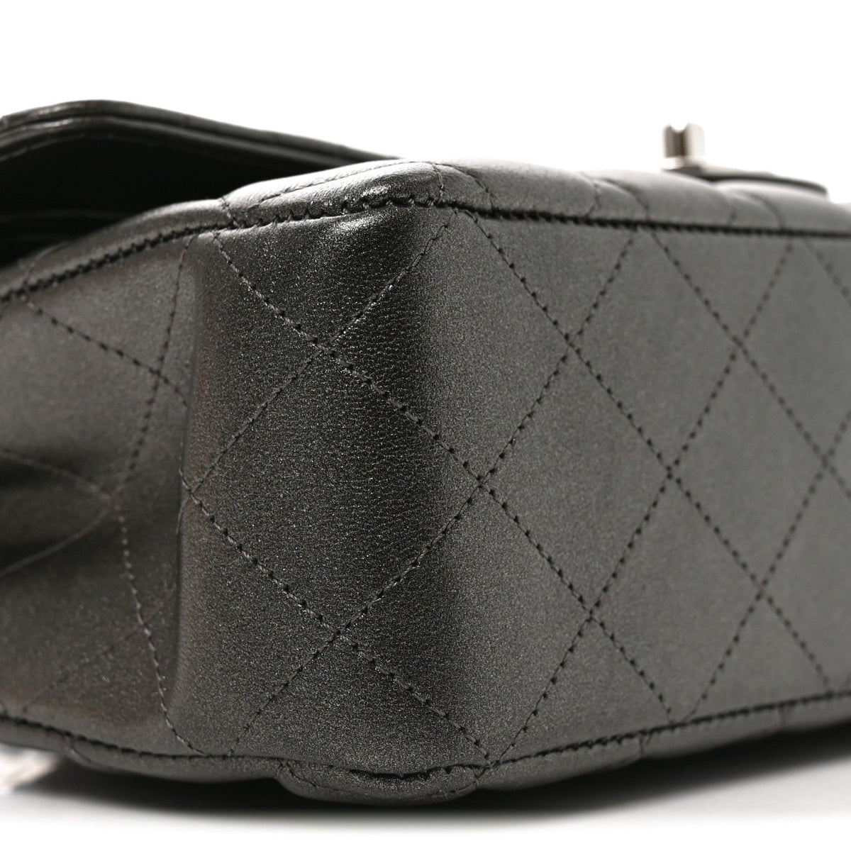 Medium Quilted Lambskin Flap Shoulder Bag