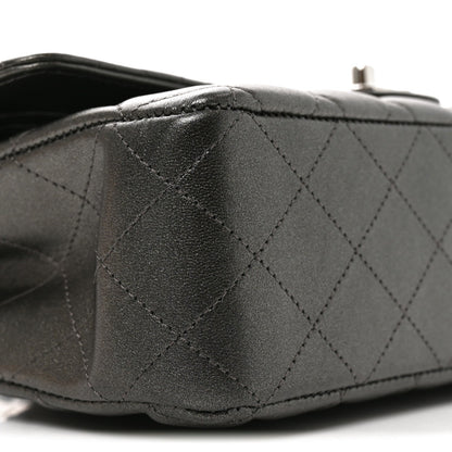 Medium Quilted Lambskin Flap Shoulder Bag