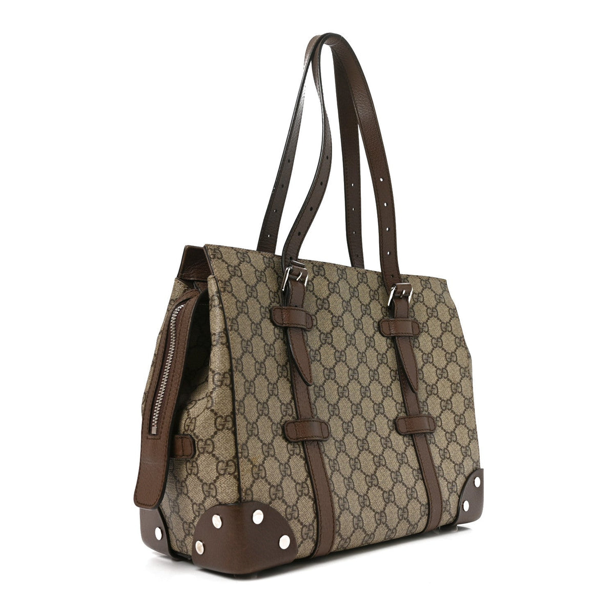 Small Calfskin Tote Bag - Red