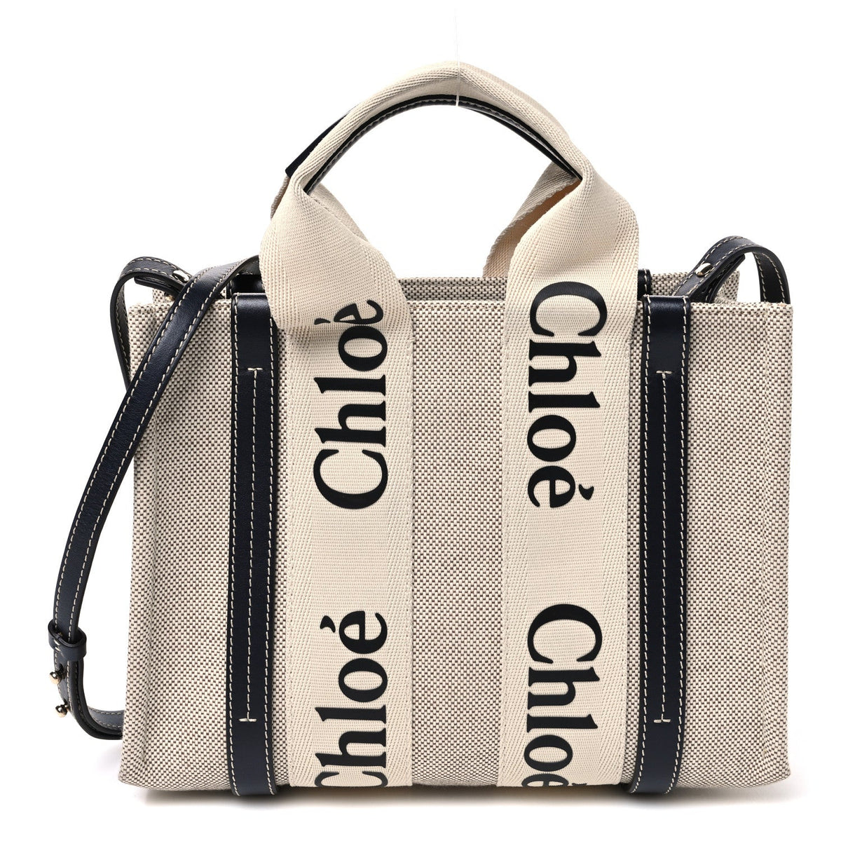 Small Calfskin Tote Bag - White
