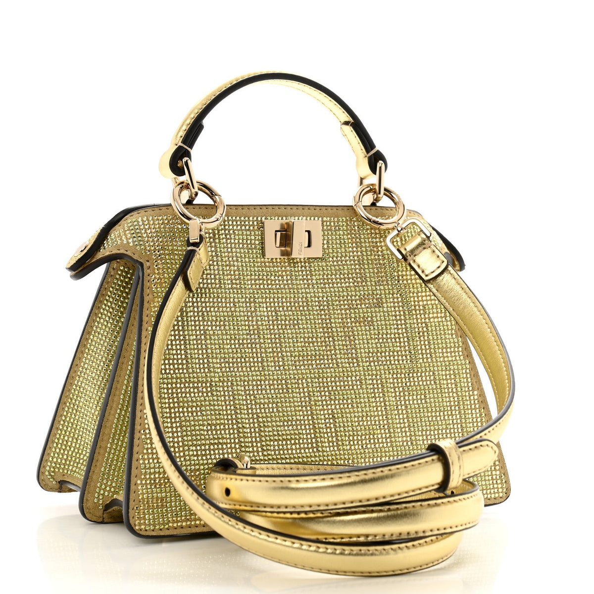 Satchel Bag - Gold