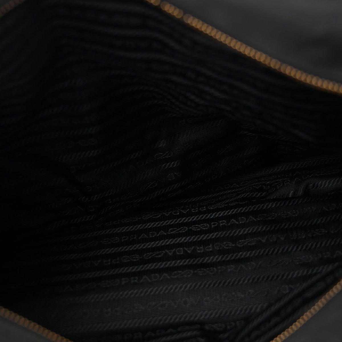 Quilted Nylon Tote Bag - Black