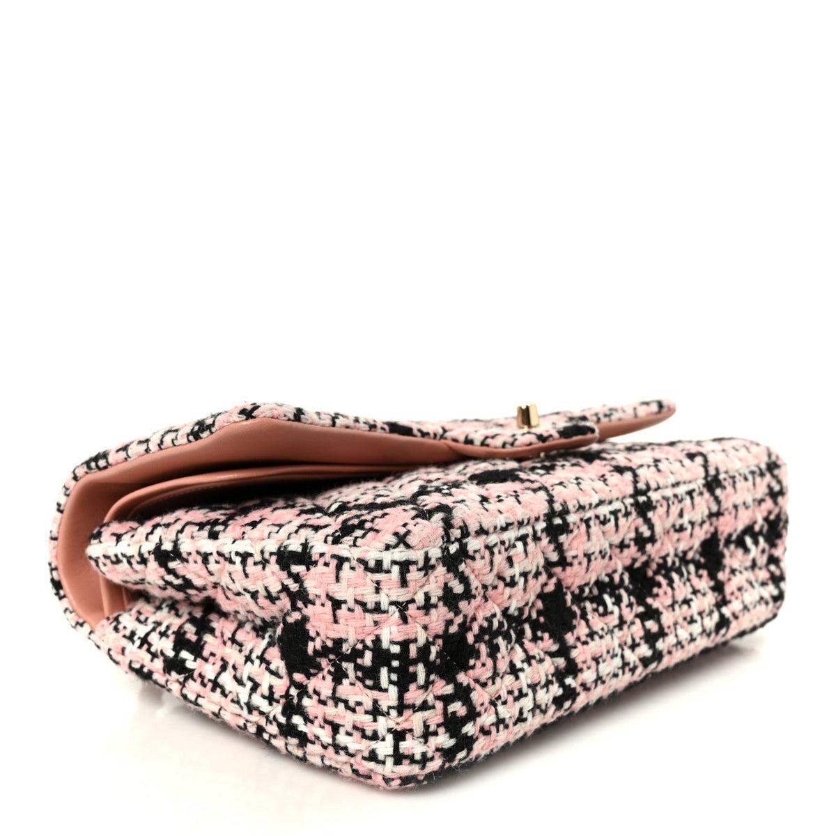 Medium Quilted Flap Shoulder Bag - Pink