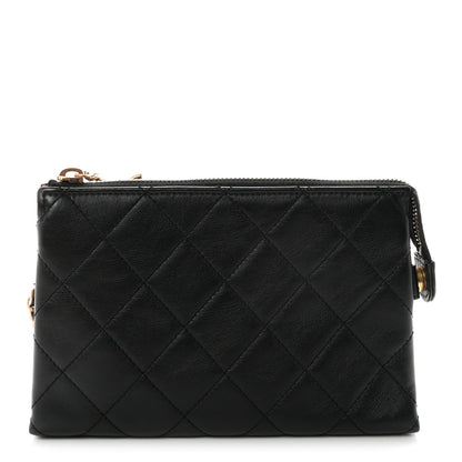 Calfskin Belt Bag - Black