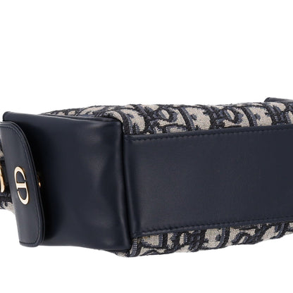 Mini Calfskin Handbag - Blue