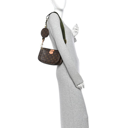 Monogram Multi Pochette Accessories Kaki Handbag