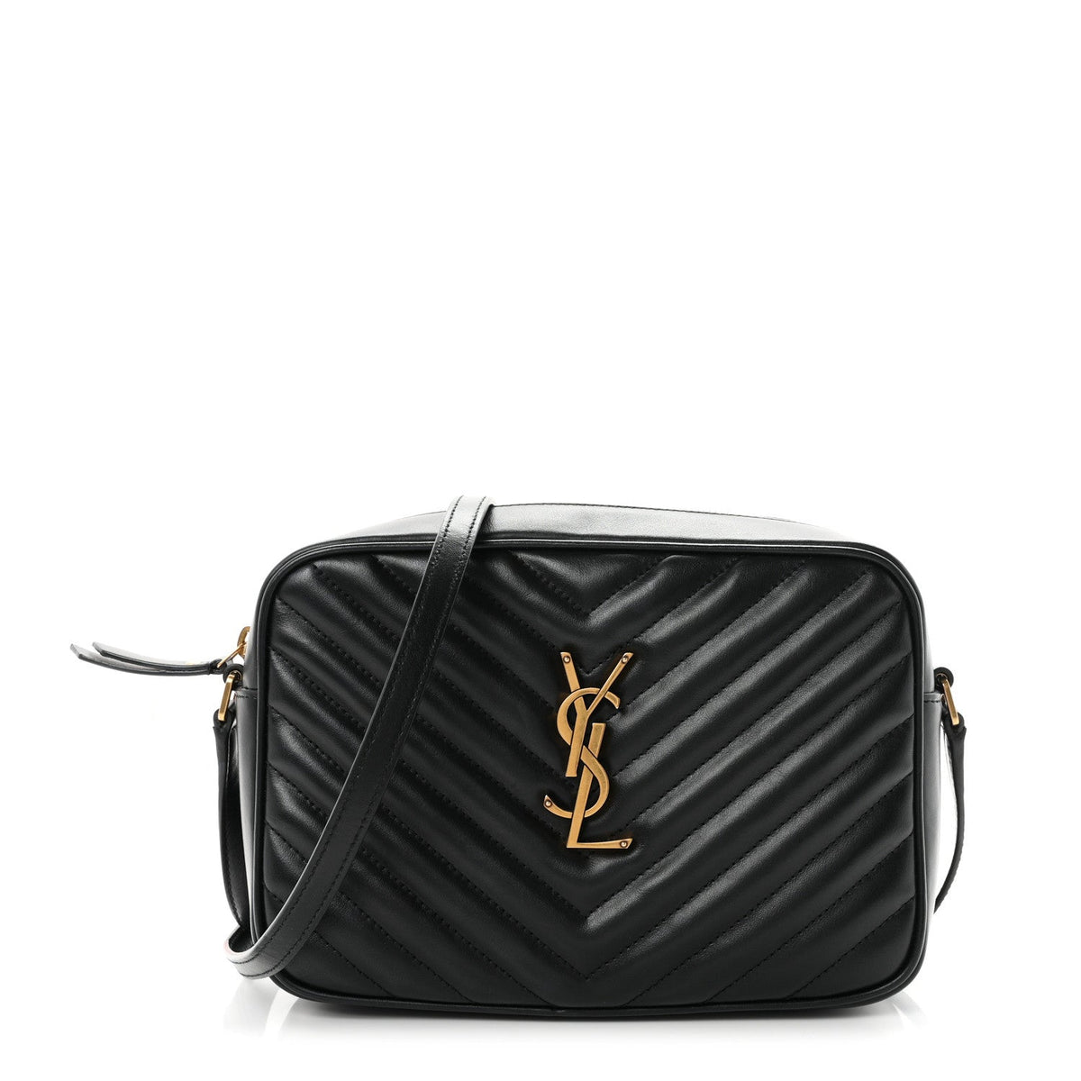 Calfskin Crossbody Bag - Black