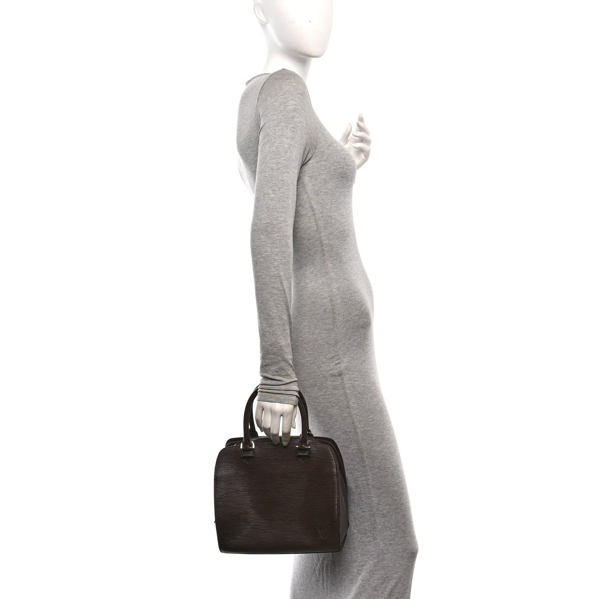 Epi Pont-Neuf Moka Handbag