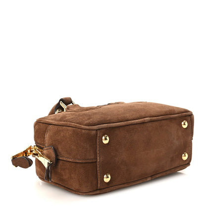 Suede Handbag