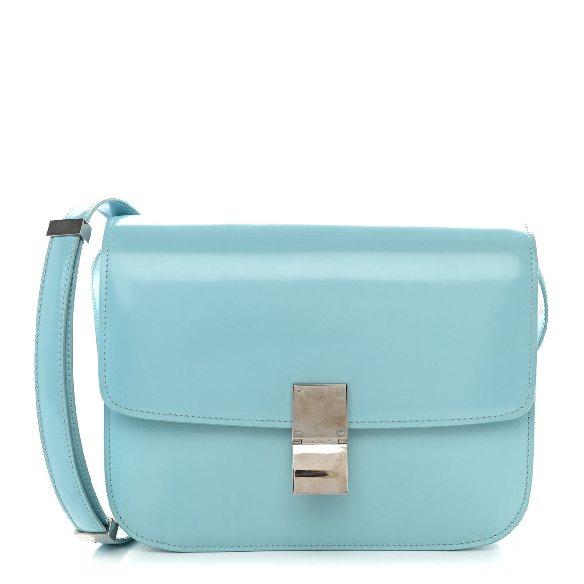 Medium Calfskin Flap Shoulder Bag