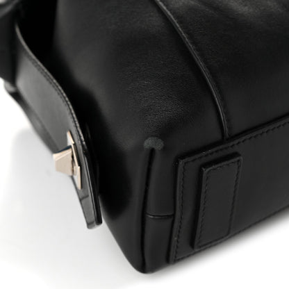 Small Calfskin Handbag - Black