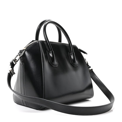 Small Calfskin Handbag - Black
