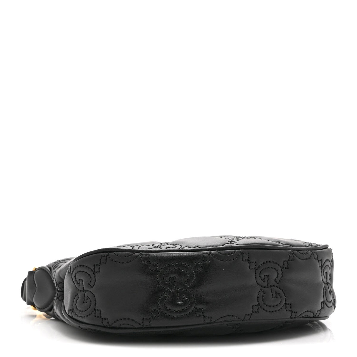 Mini Calfskin Shoulder Bag - Black