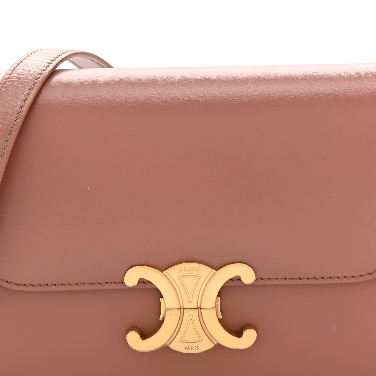 Calfskin Handbag - Pink