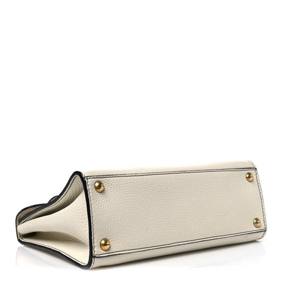Calfskin Handbag - White