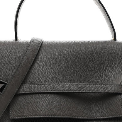 Mini Calfskin Belt Bag - Grey